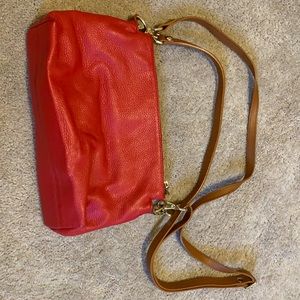 Valentina Red Cross body/shoulder bag.
